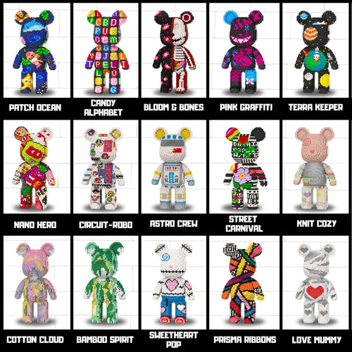 BreakyBear™ | Ours Géant en Briques à Construire